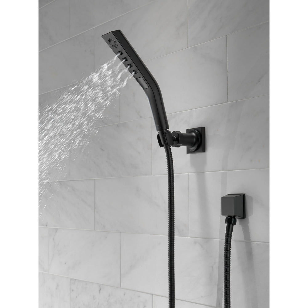 Delta Pivotal 3-Setting H2Okinetic Wall Mt Handshower - Matte Black