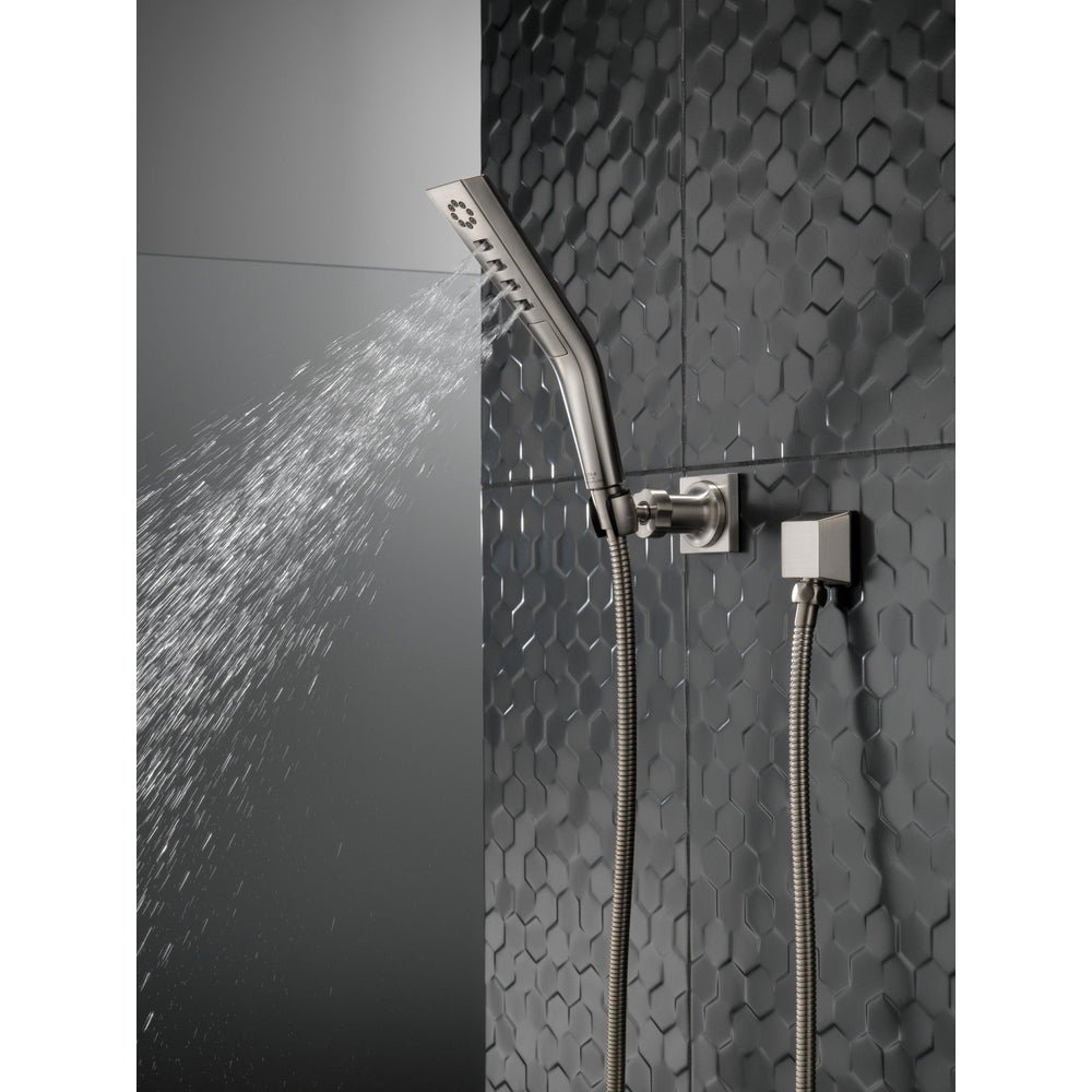 Delta Pivotal 3-Setting H2Okinetic Wall Mt Handshower - Stainless
