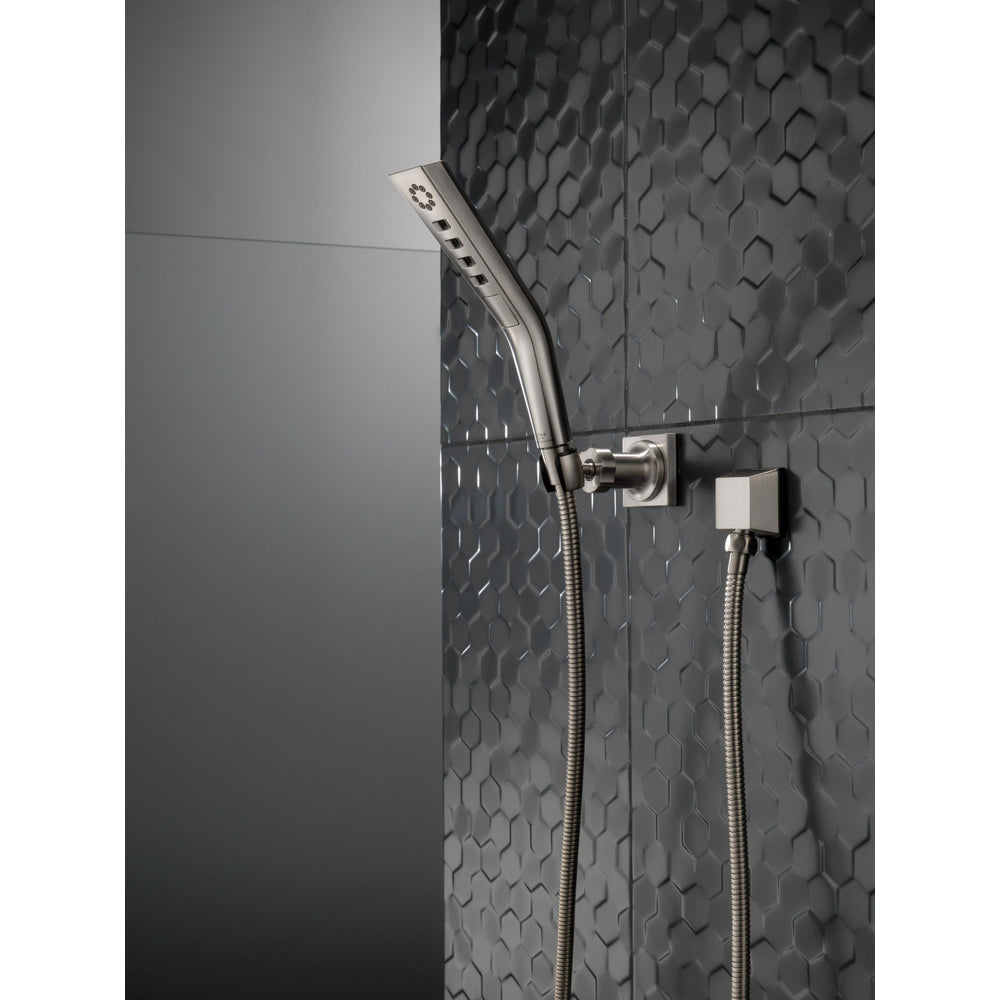 Delta Pivotal 3-Setting H2Okinetic Wall Mt Handshower - Stainless