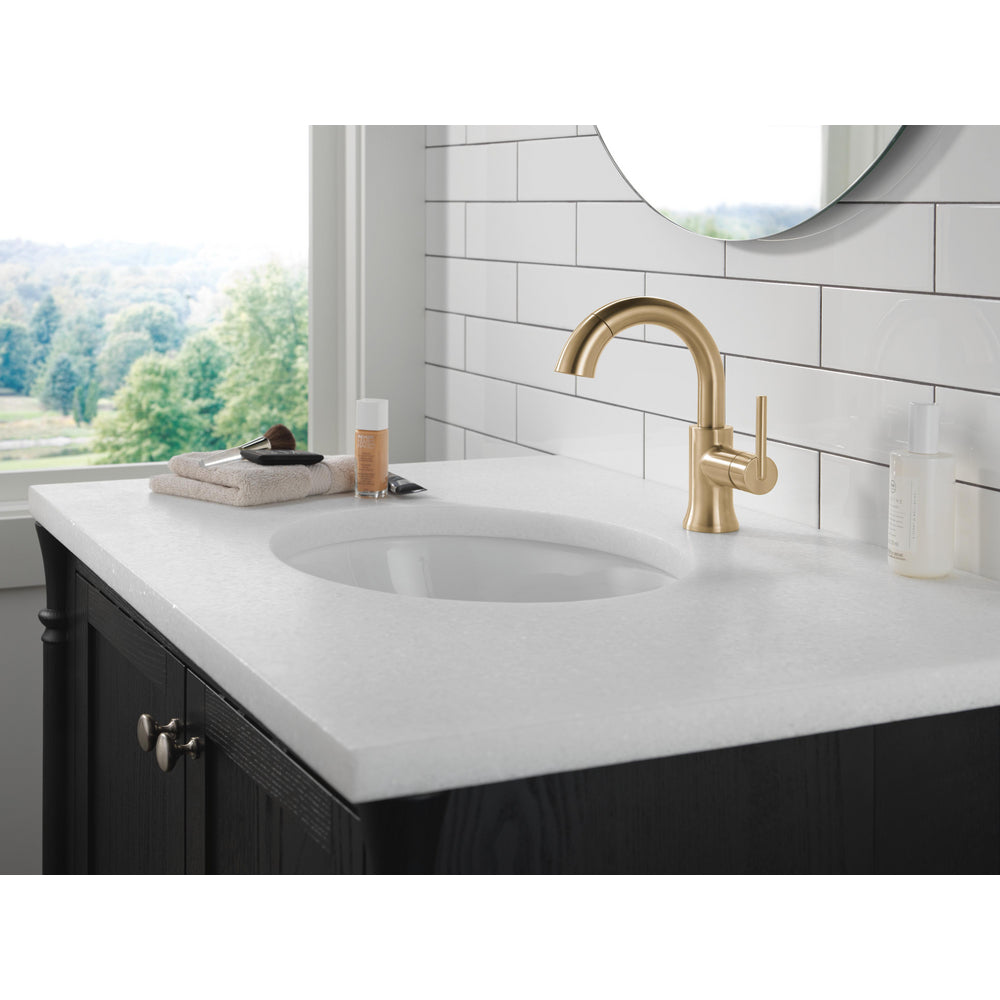 Delta Trinsic Single Handle Pull Down Bathroom Faucet 559HAR