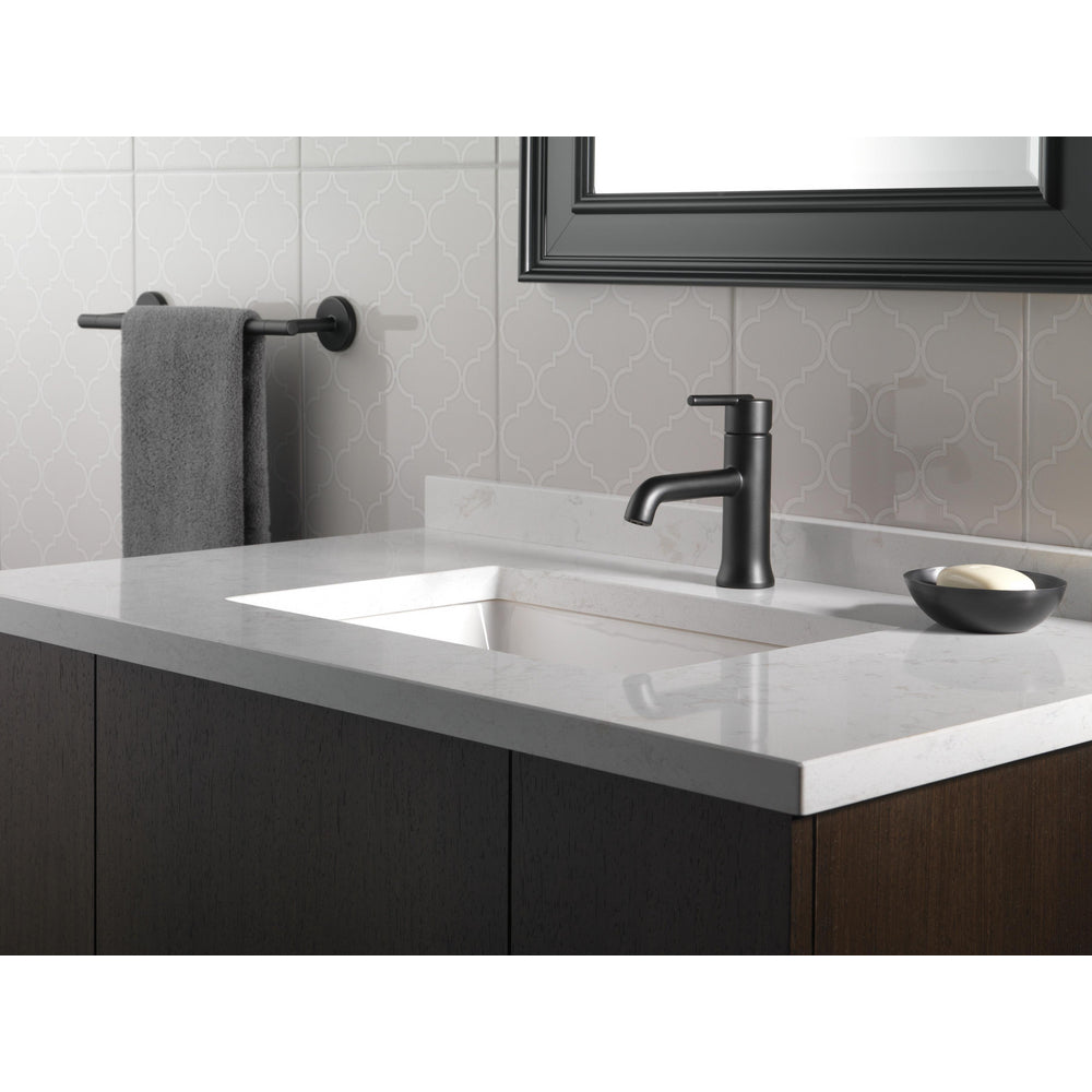 Delta Trinsic Bathroom Faucet - Matte Black