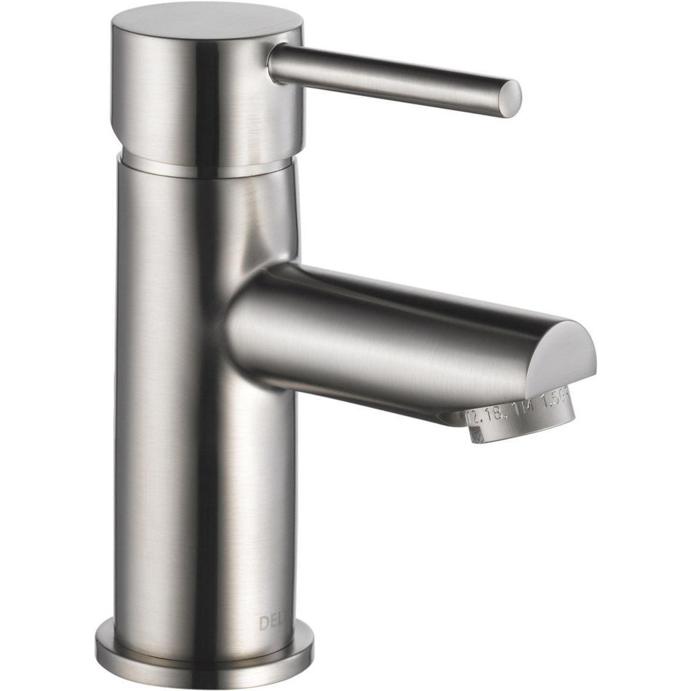 Delta Modern Cylindrical Single Handle Lavatory 559LF-PP-CDN - Stainless Steel