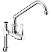 Delta Commercial 55C1090 Add-On Single Hande 8" Swing Spout Faucet for Pre-Rinse Faucet