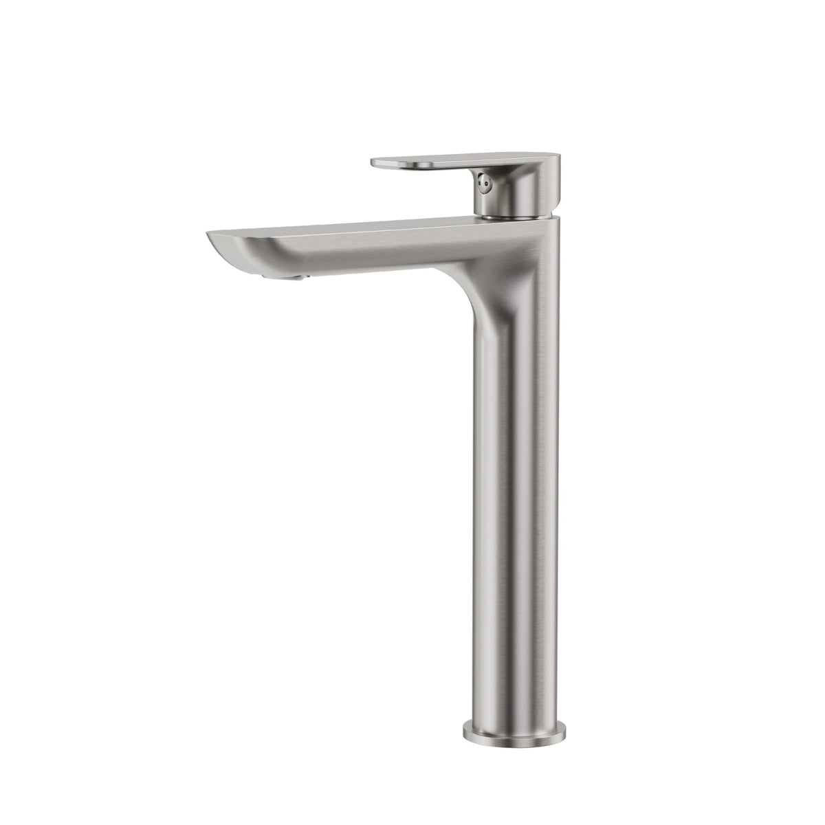 Aquabrass Xpress Must Tall Single-hole Lavatory Faucet 56020 in Brushed Nickel PVD