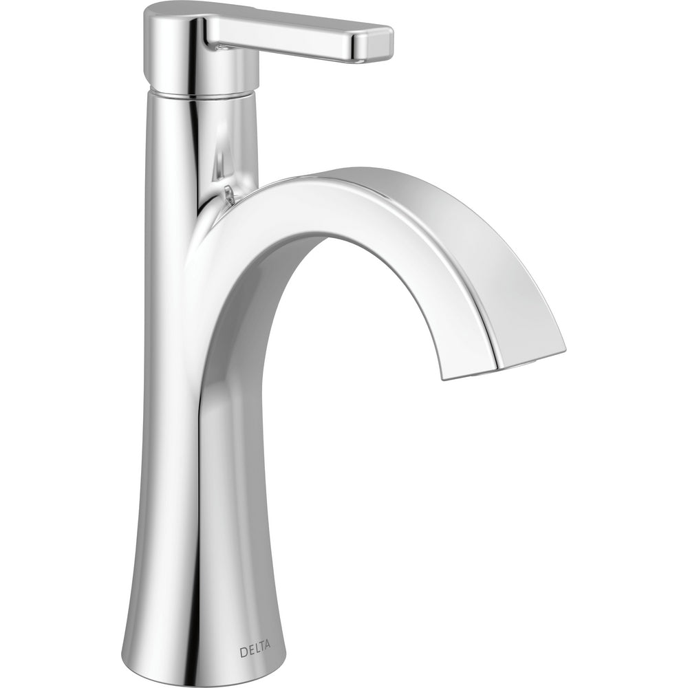 Delta LINEAX Top Handle Single Handle Bathroom Faucet - Chrome