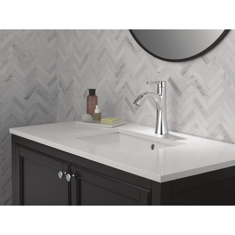 Delta LINEAX Top Handle Single Handle Bathroom Faucet