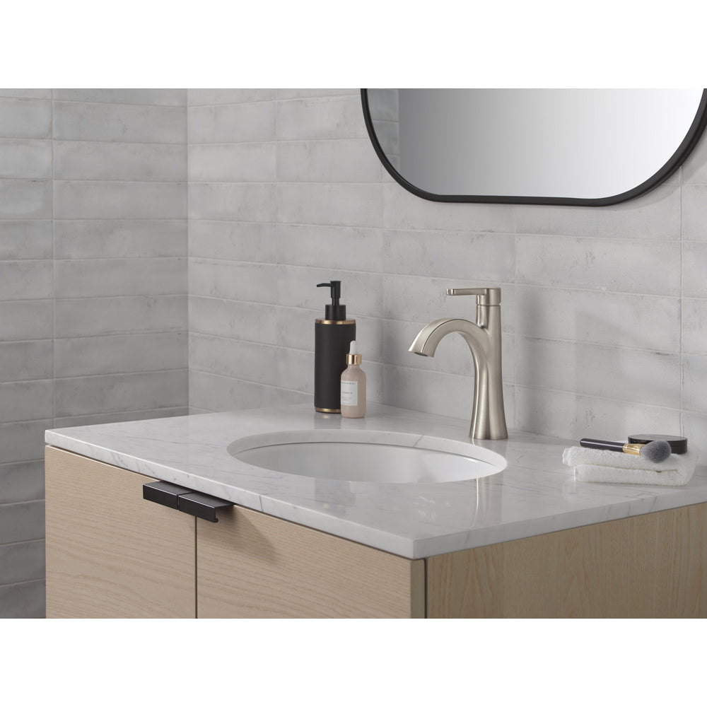 Delta LINEAX Top Handle Single Handle Bathroom Faucet