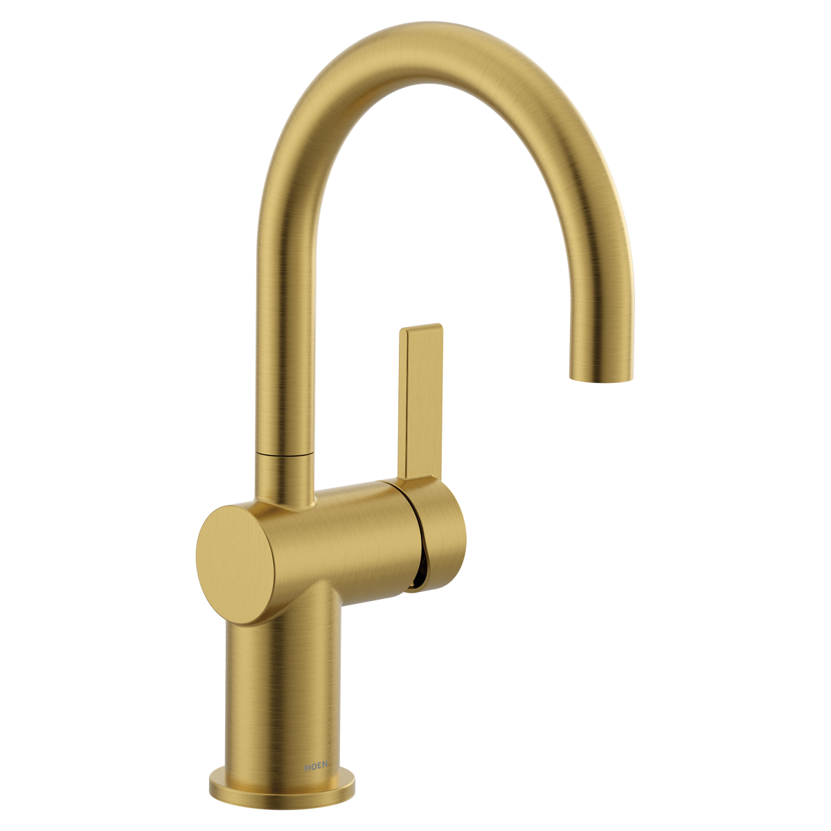 Moen Cia Single-Handle High-Arc Bar Faucet 5622 in Brushed Gold (5622BG)