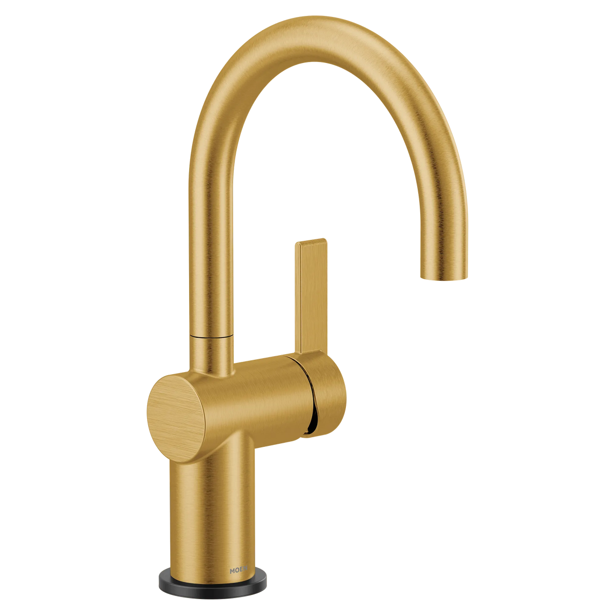 Moen Cia Single-Handle High-Arc Bar Faucet 5622 in Brushed Gold (5622BG) - view 7