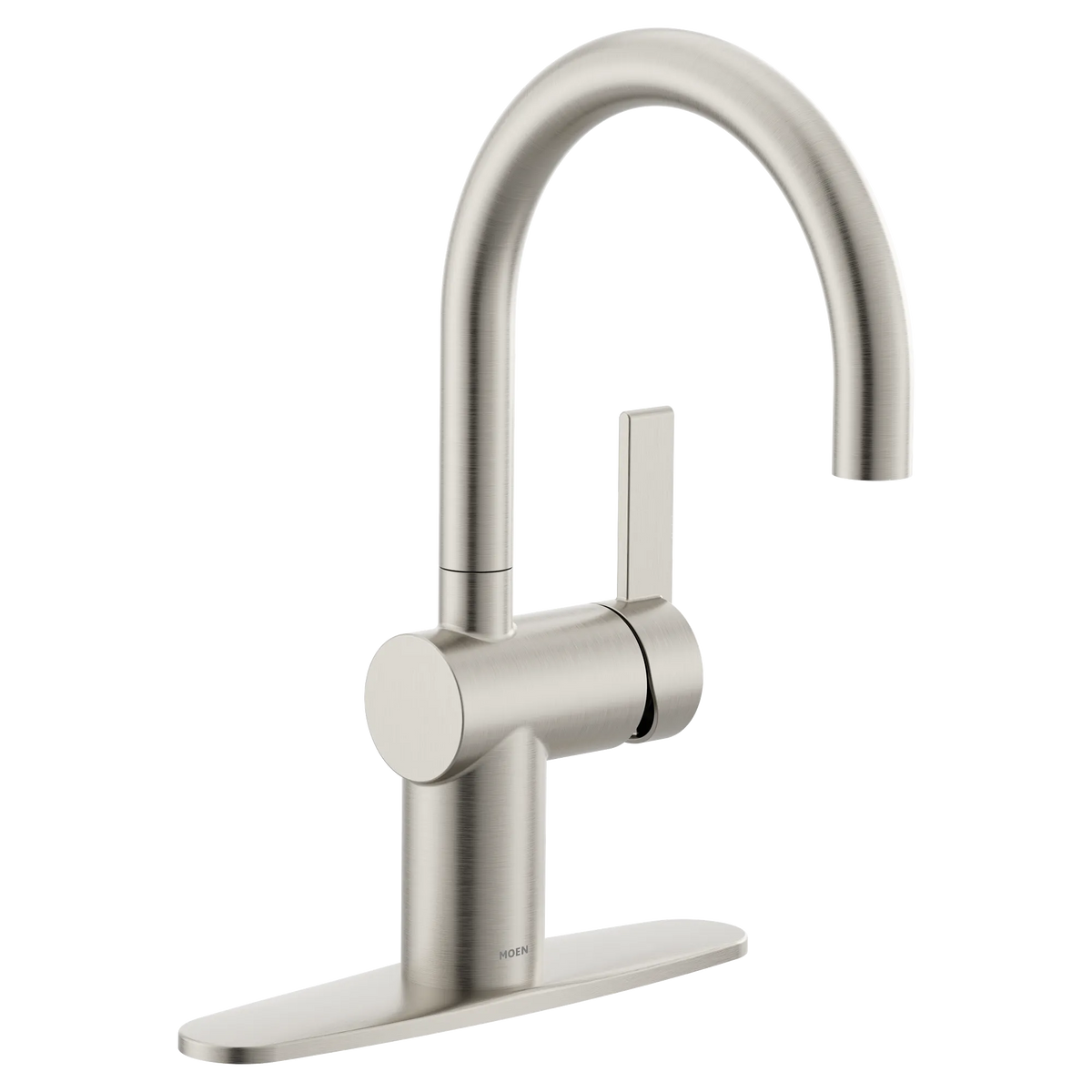 Moen Cia Single-Handle High-Arc Bar Faucet 5622 in Spot Resist Stainless (5622SRS) - view 4