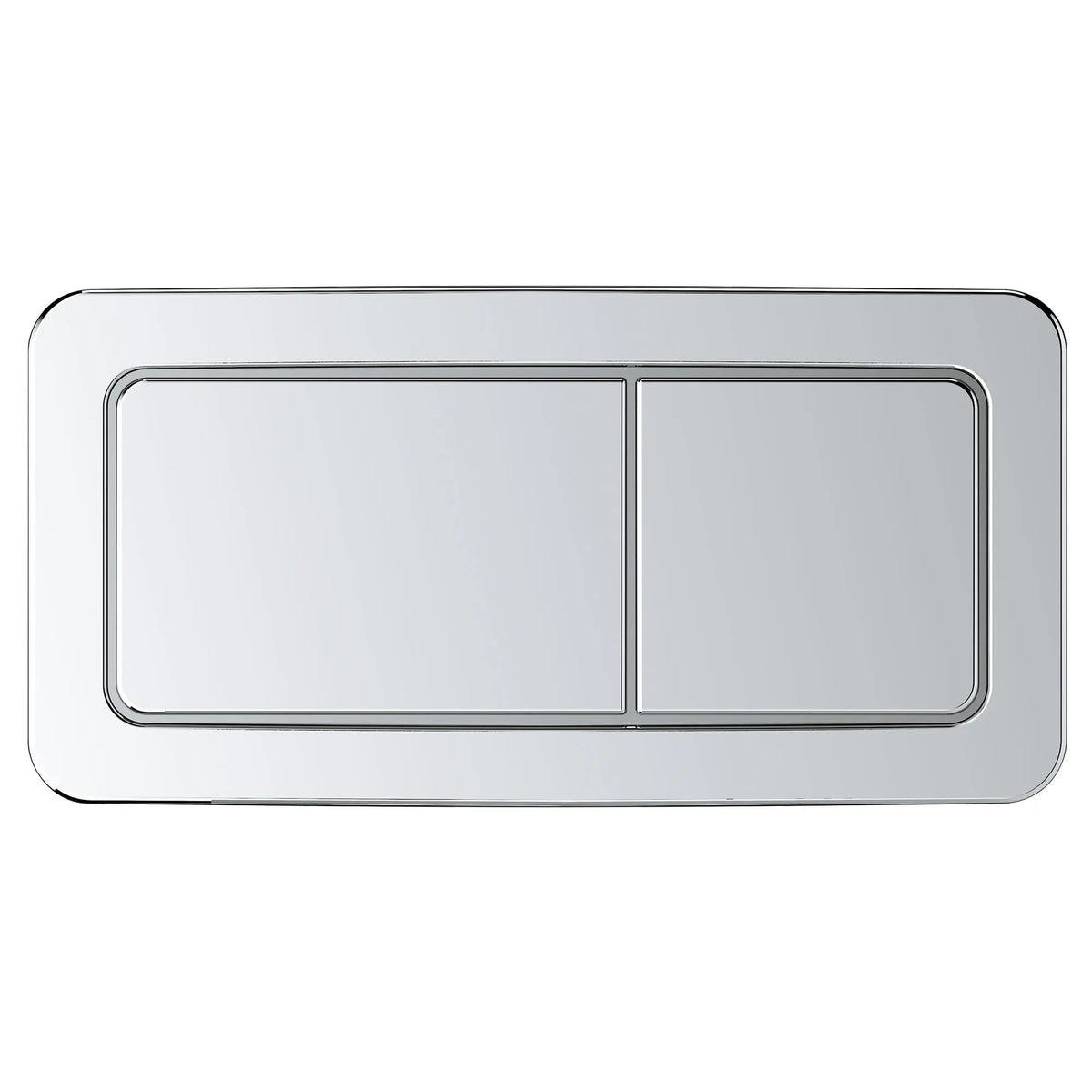 GROHE Eurocube Dual Flush Actuator - StarLight Chrome