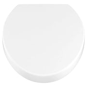 DXV Contemporary Elongated Closed Front Toilet Seat in Canvas White (5025A15G.415)