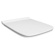 DXV Modulus Elongated Closed Front Toilet Seat in Canvas White (5026A15G.415)
