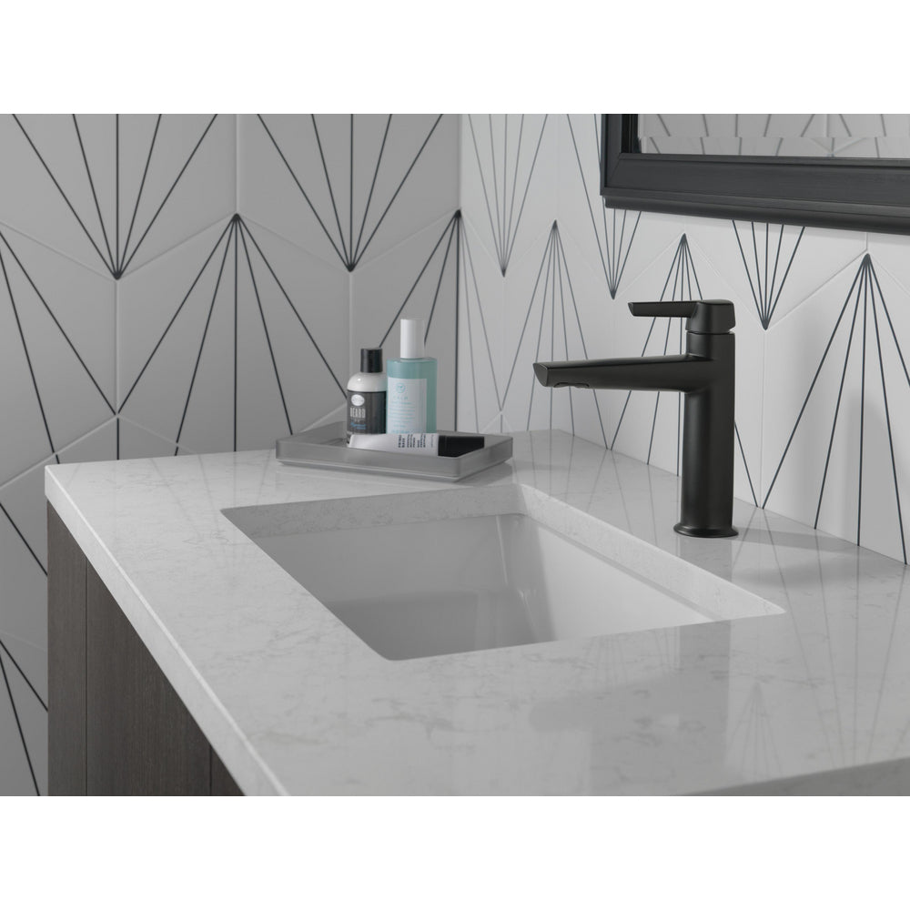 Delta Galeon Single Handle Bathroom Faucet 571-MPU-DST - Matte Black