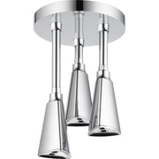 Delta Zura H2Okinetic Pendant Raincan Shower Head - Chrome