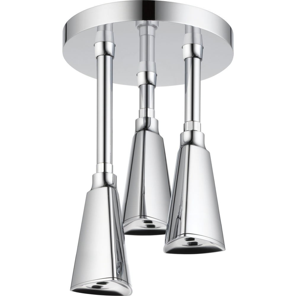 Delta Zura H2Okinetic Pendant Raincan Shower Head - Chrome