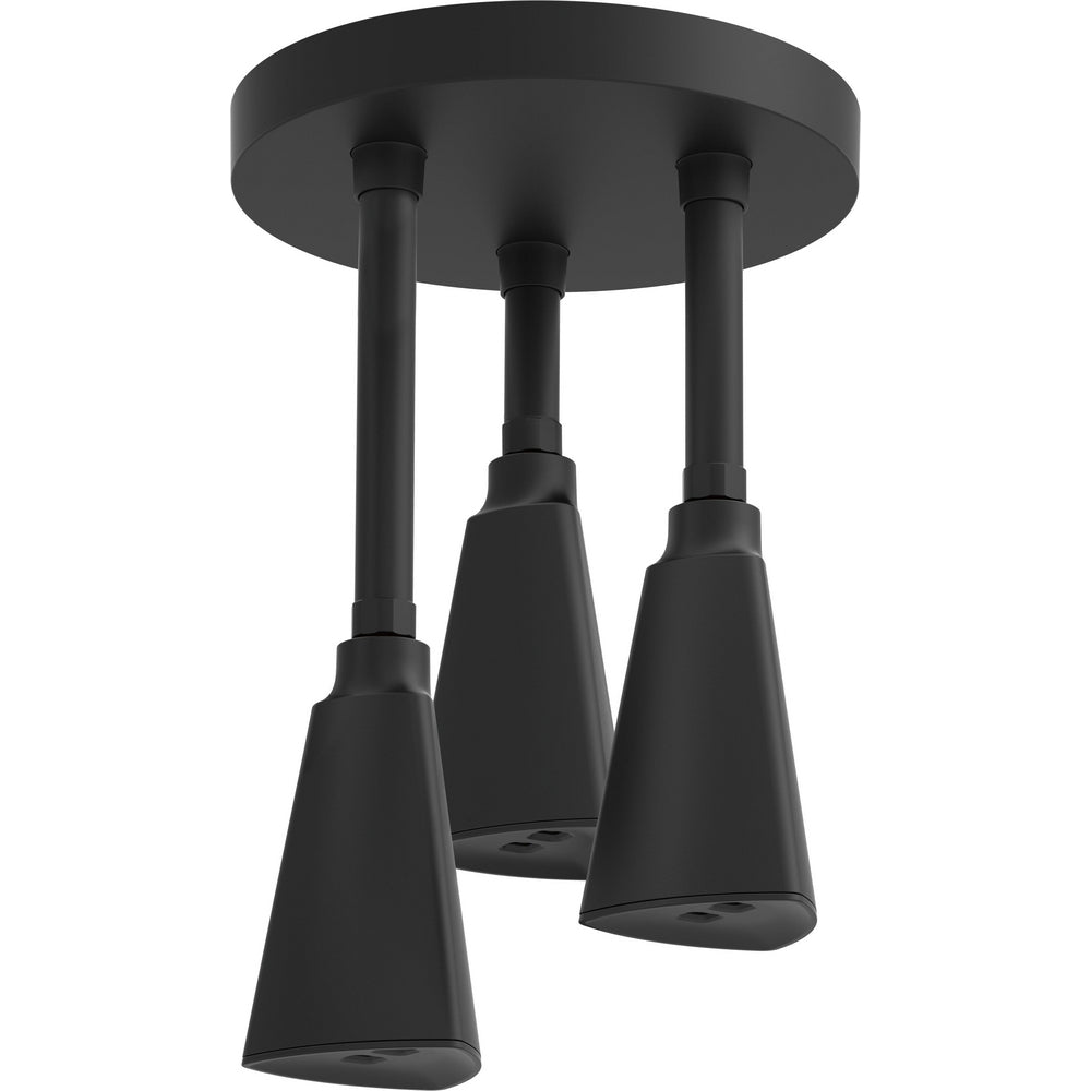 Delta Zura H2Okinetic Pendant Raincan Shower Head - Matte Black