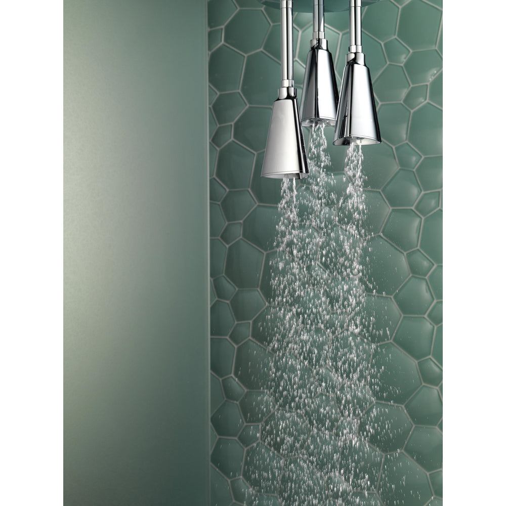 Delta Zura H2Okinetic Pendant Raincan Shower Head - Chrome