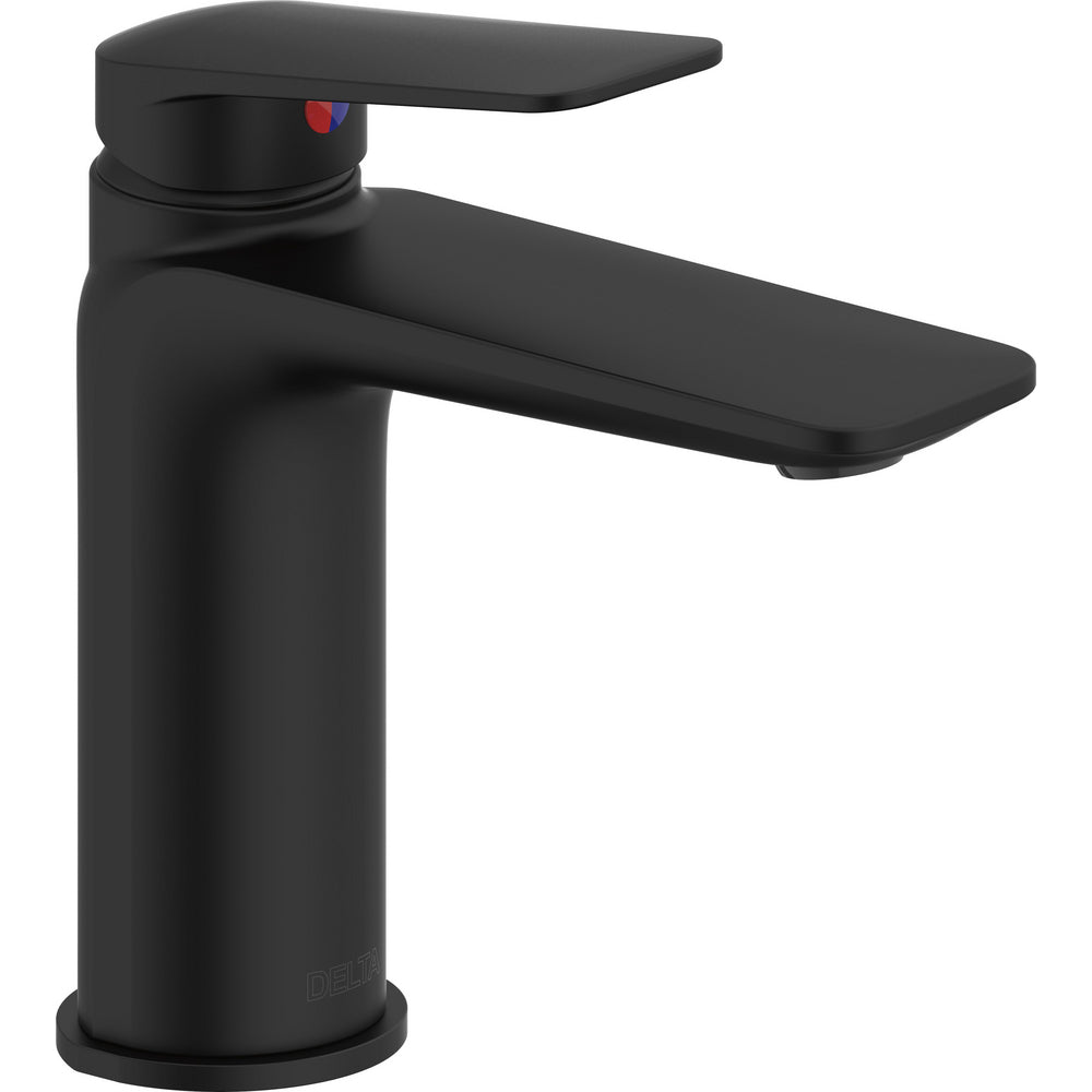 Delta Portage Single Lever Faucet -Lesst Popup- Matteblack - Matte Black