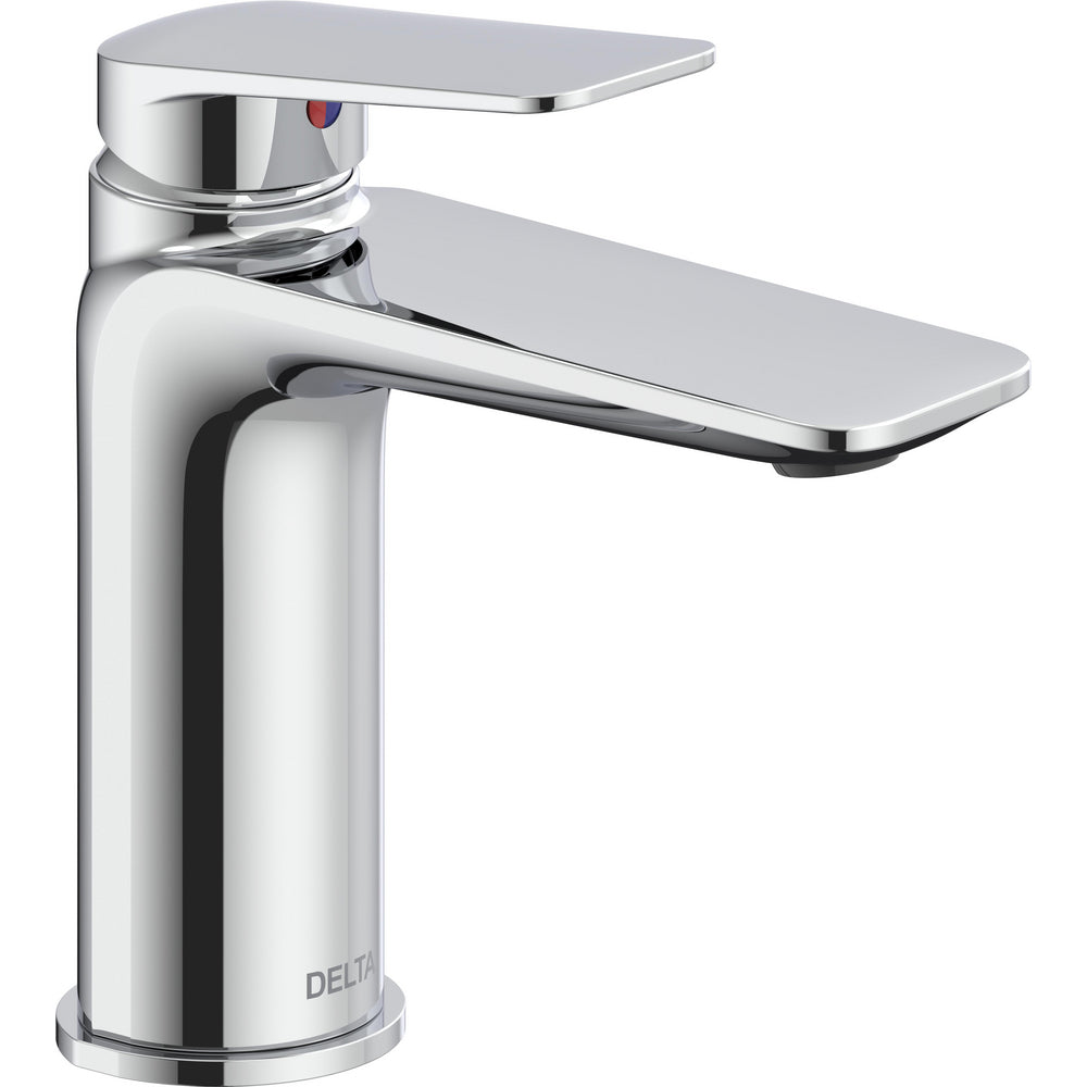 Delta Portage Single Lever Faucet -Lesst Popup- Matteblack - Chrome