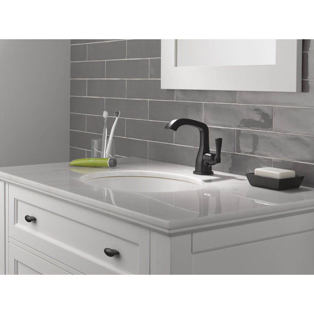 Delta Stryke Single Handle Bathroom Faucet 576-BLMPU-DST