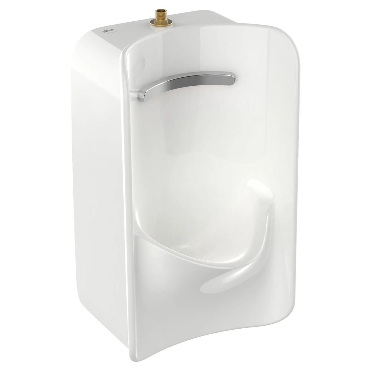 American Standard Greenbrook 0.125 - 0.5 gpf (0.47 - 1.9 Lpf) Top Spud Urinal with EverClean - White (6516002EC.020)