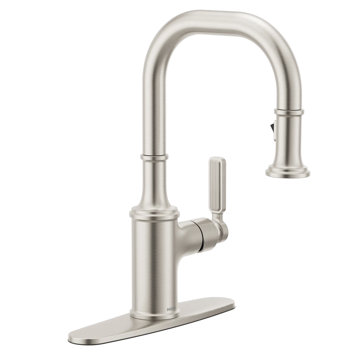 Moen Smyth Single-Handle High-Arc Pulldown Bar Faucet 5770 in Spot Resist Stainless (5770SRS) - view 2