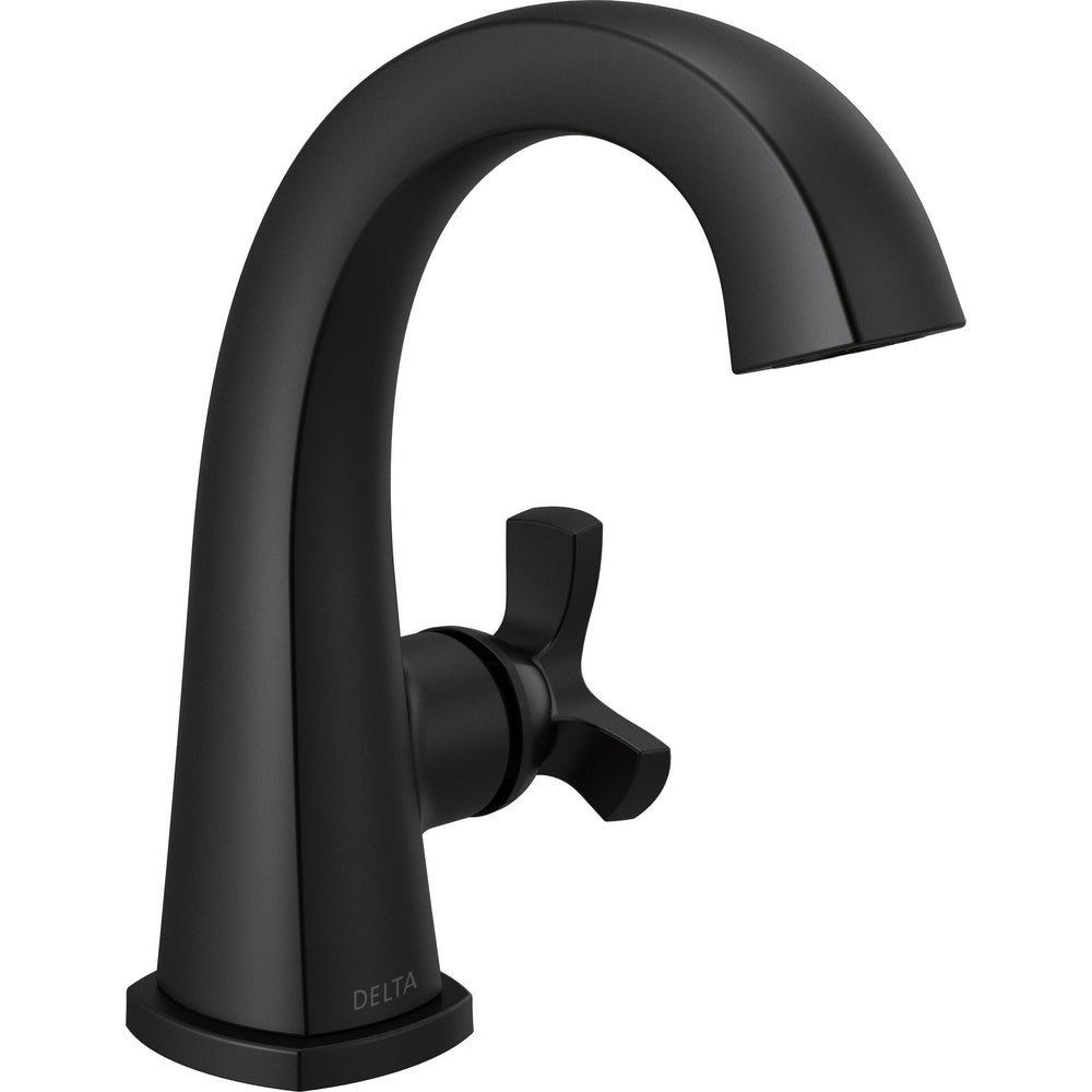 Delta Stryke Single Handle Bathroom Faucet - Matte Black