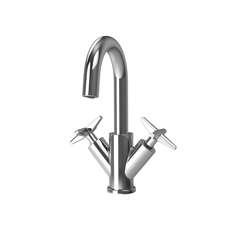 Rubi Lexa Single-Hole Bathroom Faucet Without Drain RLX11WD