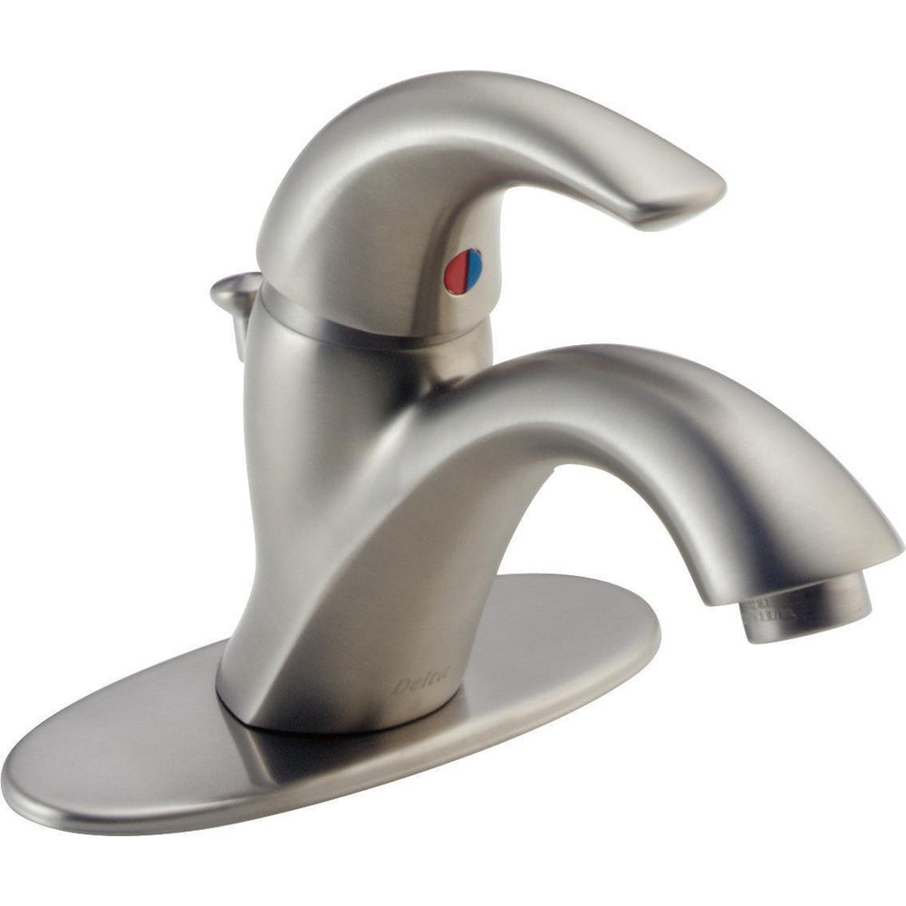 Delta C Spout Single Handle Lavatory Faucet