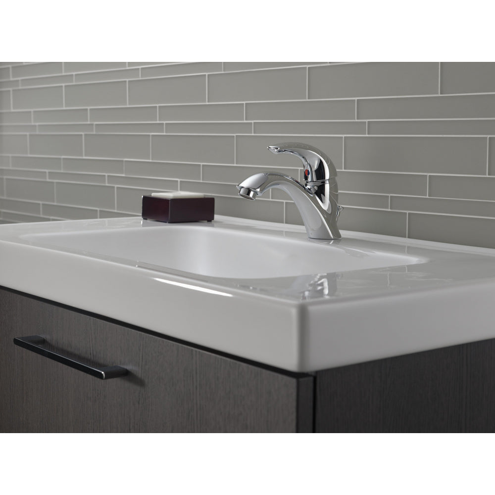 Delta C Spout Single Handle Lavatory Faucet 583LF-WF