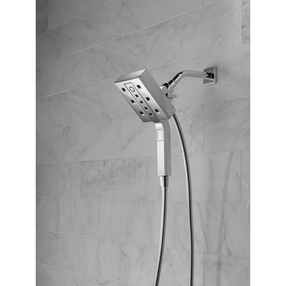 Delta H2Okinetic Shower Faucets 4-Setting Two-In-One Shower - Chrome
