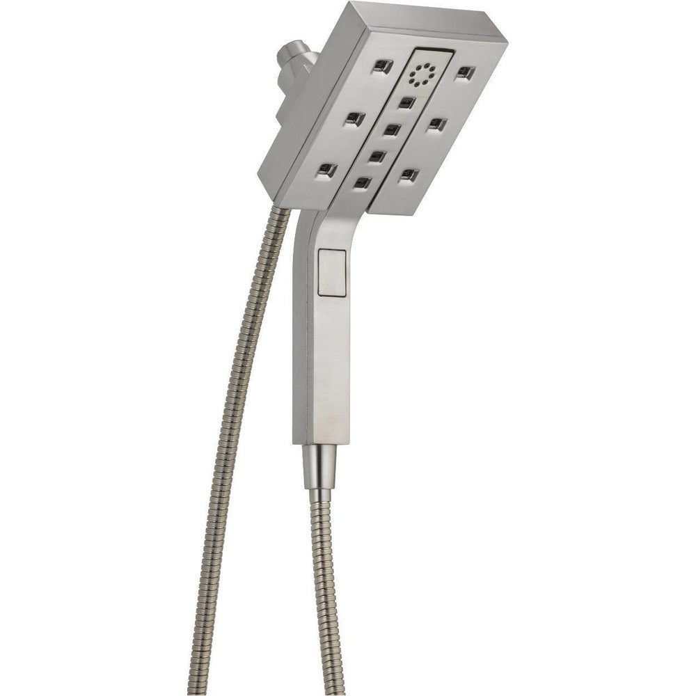 Delta H2Okinetic Shower Faucets 4-Setting Two-In-One Shower - Stainless