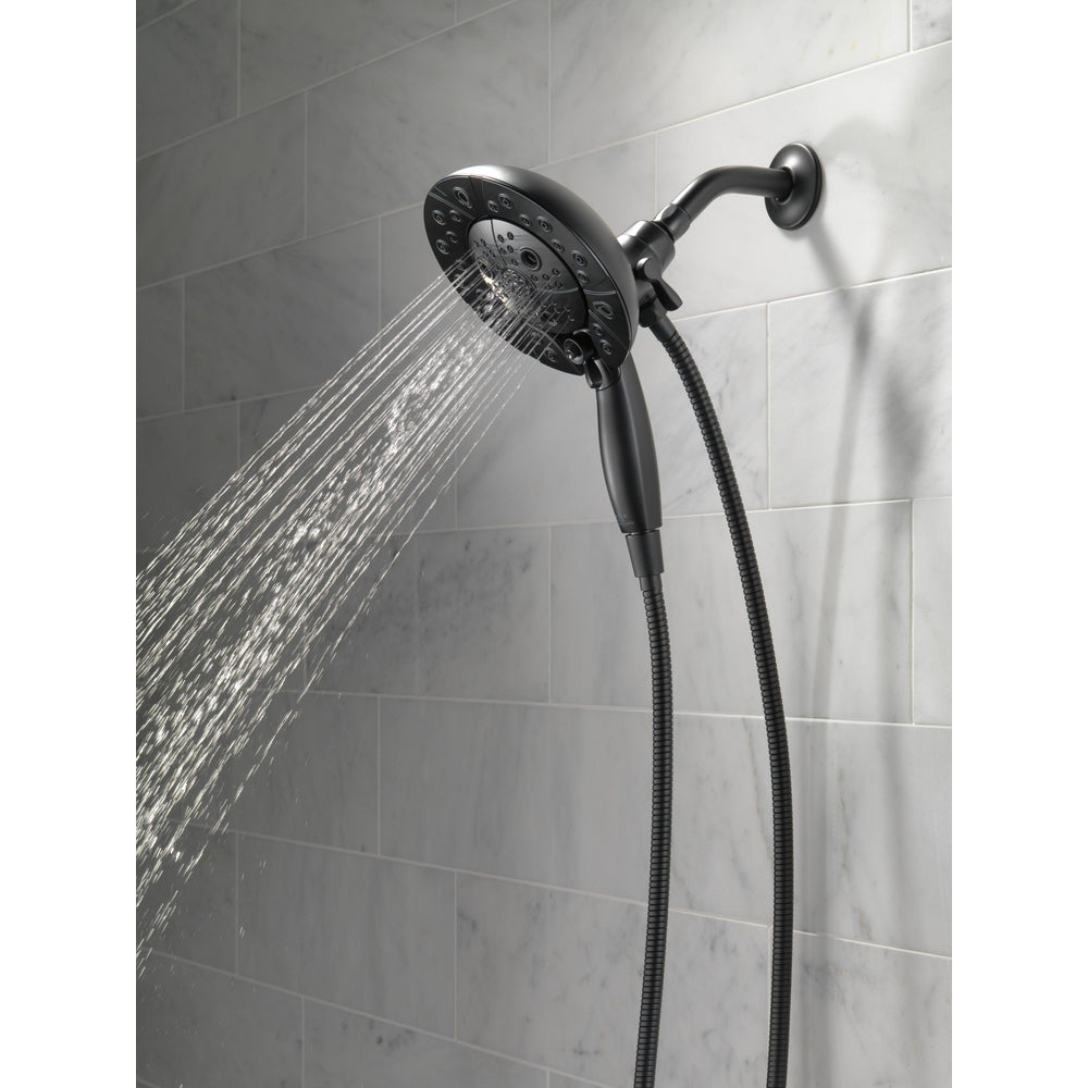 Delta Multi-Setting H2Okinetic Shower Faucets - Matte Black