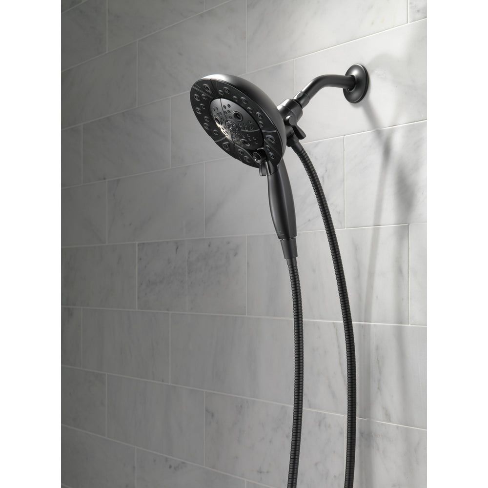 Delta Multi-Setting H2Okinetic Shower Faucets - Matte Black