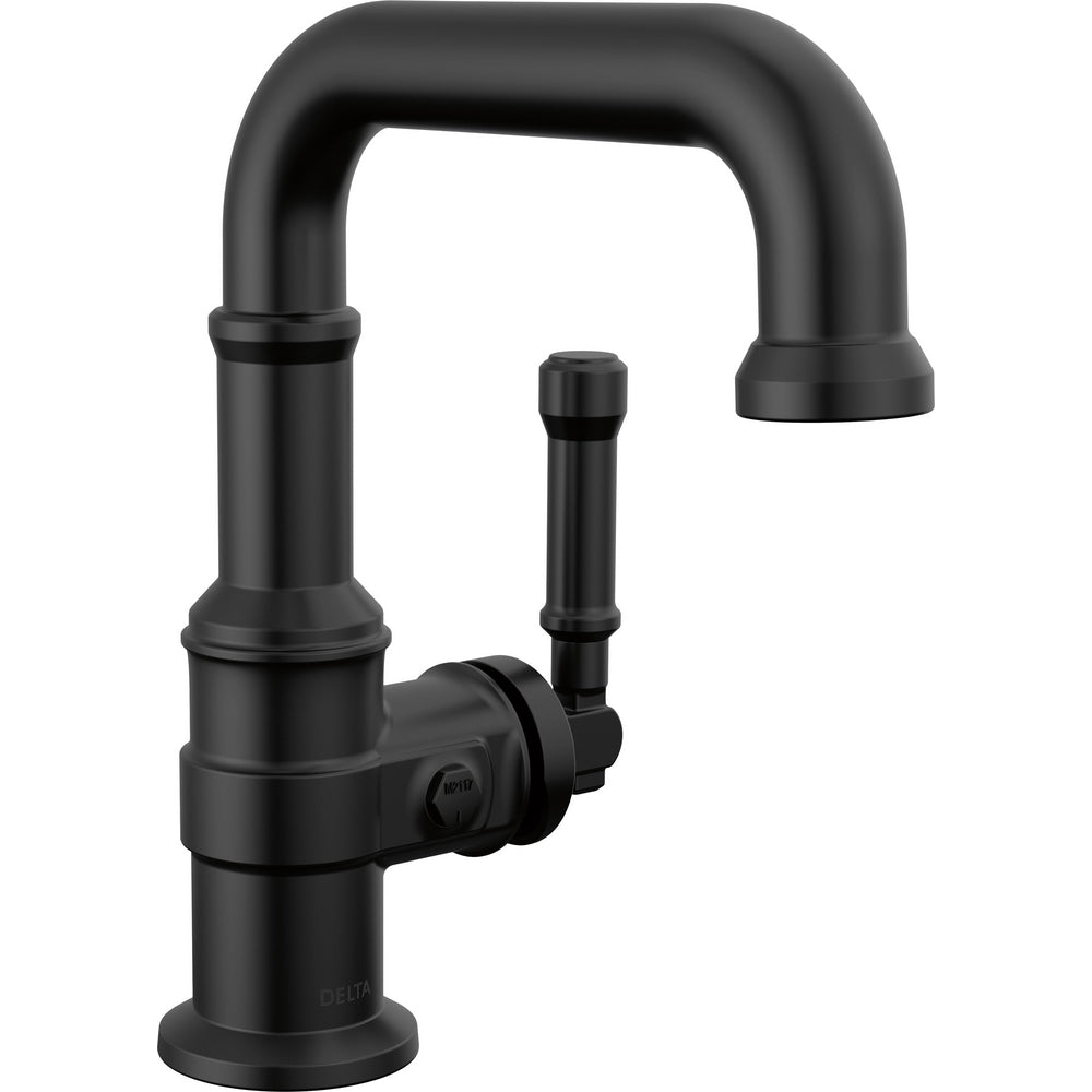 Delta Broderick Single Handle Bathroom Faucet 584SH-DST - Matte Black