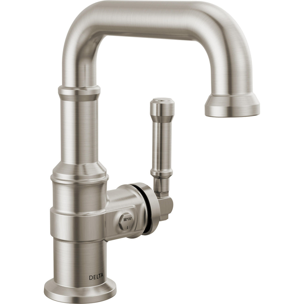 Delta Broderick Single Handle Bathroom Faucet 584SH-DST - Stainless