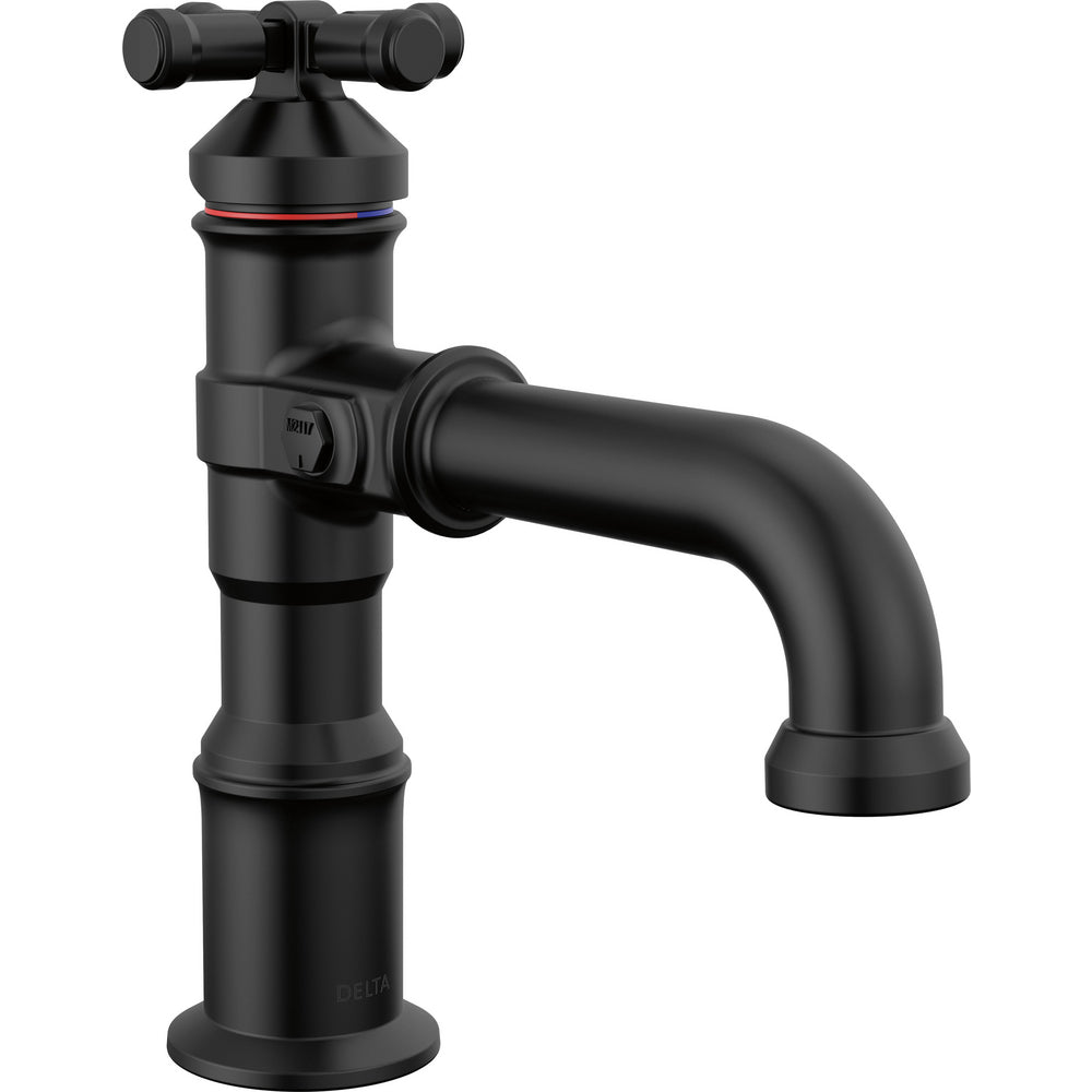 Delta Broderick Single Handle Bathroom Faucet 587-DST - Matte Black