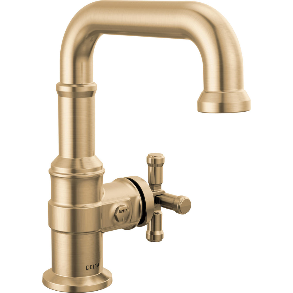 Delta Broderick Single Handle Bathroom Faucet 587SH-DST - Champagne Bronze