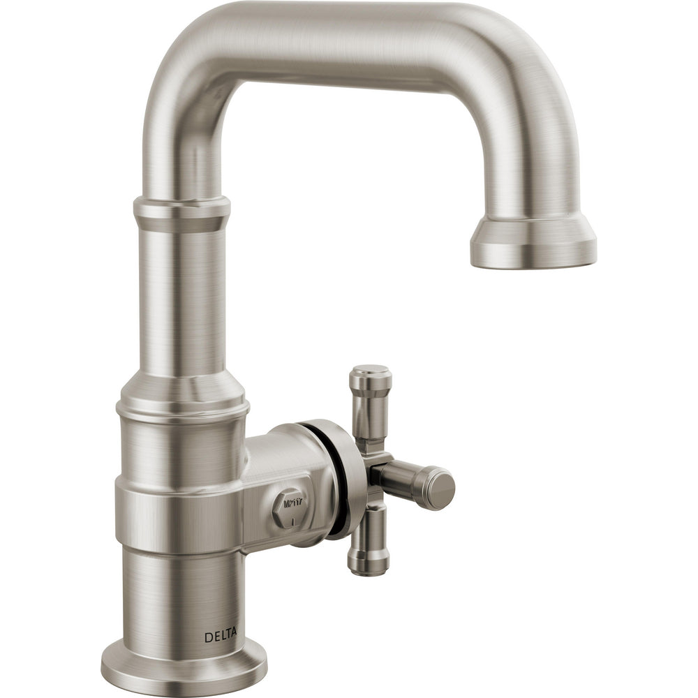 Delta Broderick Single Handle Bathroom Faucet 587SH-DST - Stainless
