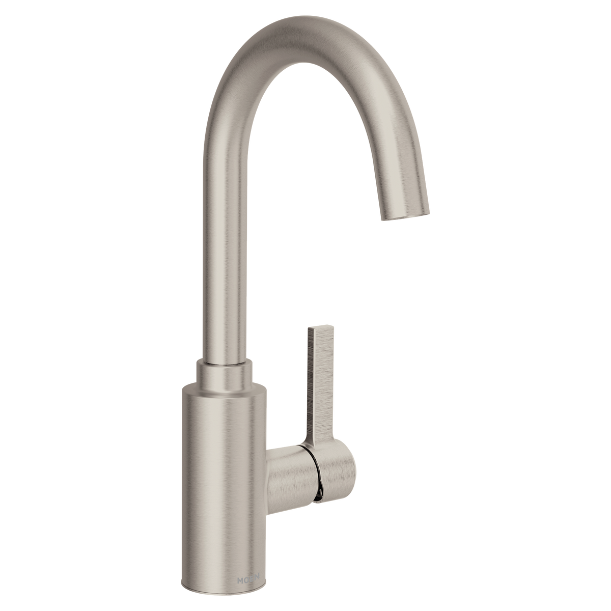 Moen Genta LX Single-Handle High-Arc Bar Faucet 5882 in Spot Resist Stainless (5882SRS)