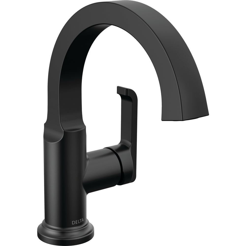 Delta Tetra Single Handle Bathroom Faucet 588SH-DST - Matte Black