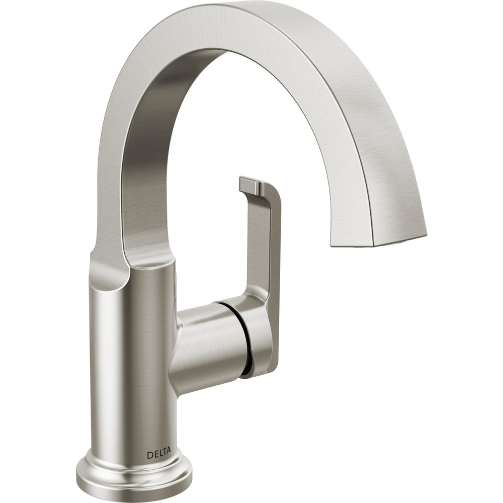 Delta Tetra Single Handle Bathroom Faucet 588SH-DST - Stainless