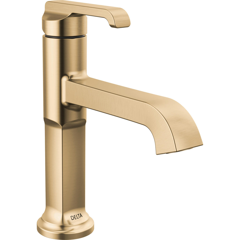 Delta Tetra Single Handle Bathroom Faucet 589-DST - Champagne Bronze