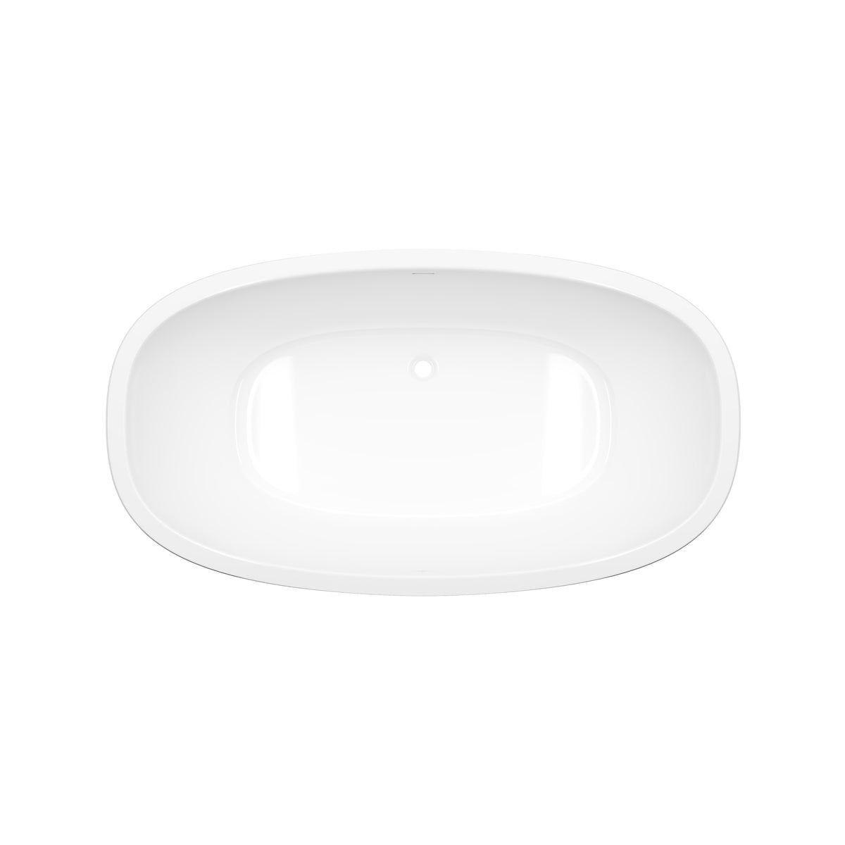 Victoria + Albert Barcelona 66" x 36" Undermount Or Drop-In Bathtub BA7 - Standard White