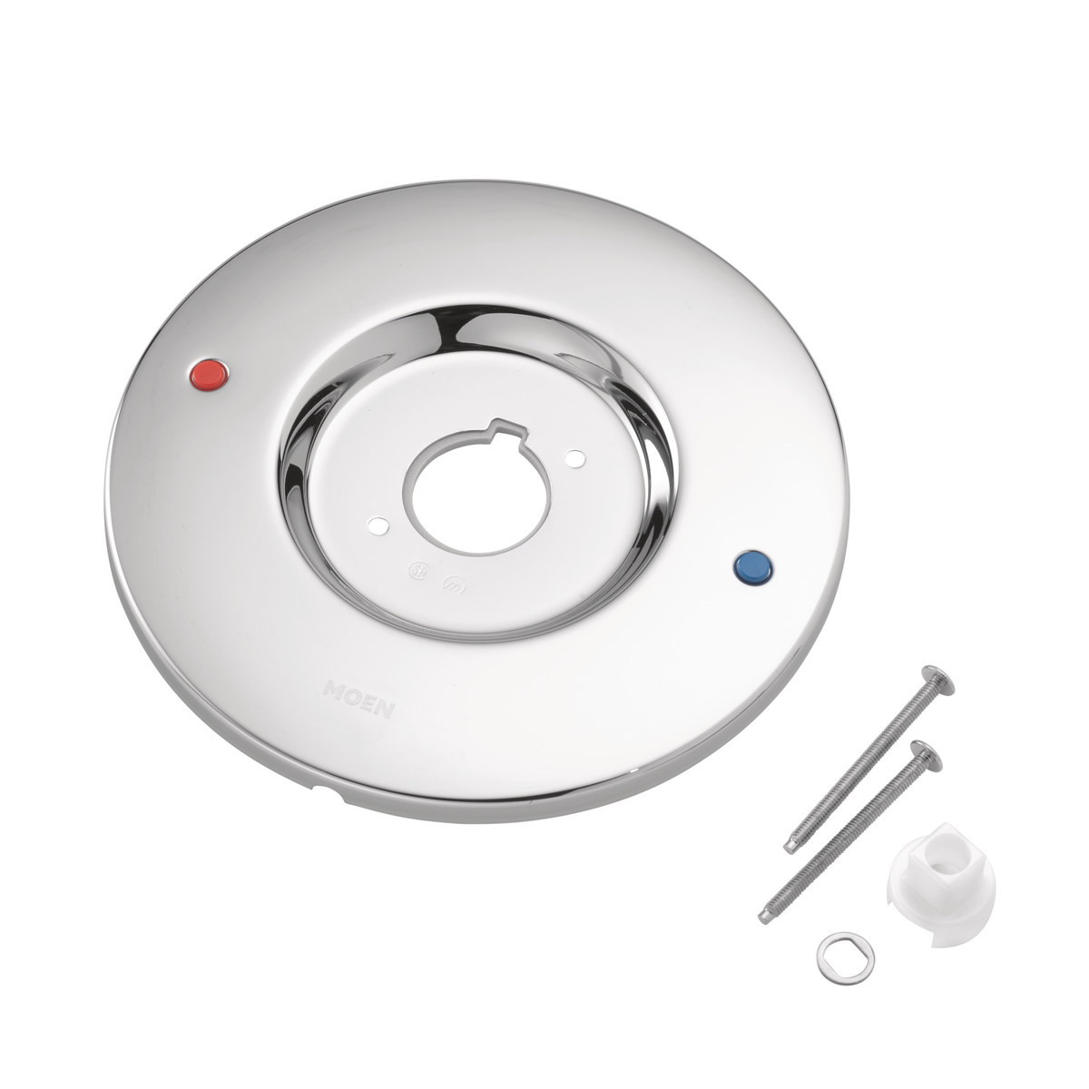 Moen Commercial Escutcheon and Gasket Kit 59016 in Chrome (59016)