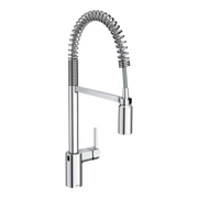 Moen Align MotionSense Wave Single-Sensor Single-Handle High-Arc Pre-Rinse Spring Pulldown Kitchen Faucet 5923EW in Chrome (5923EWC)