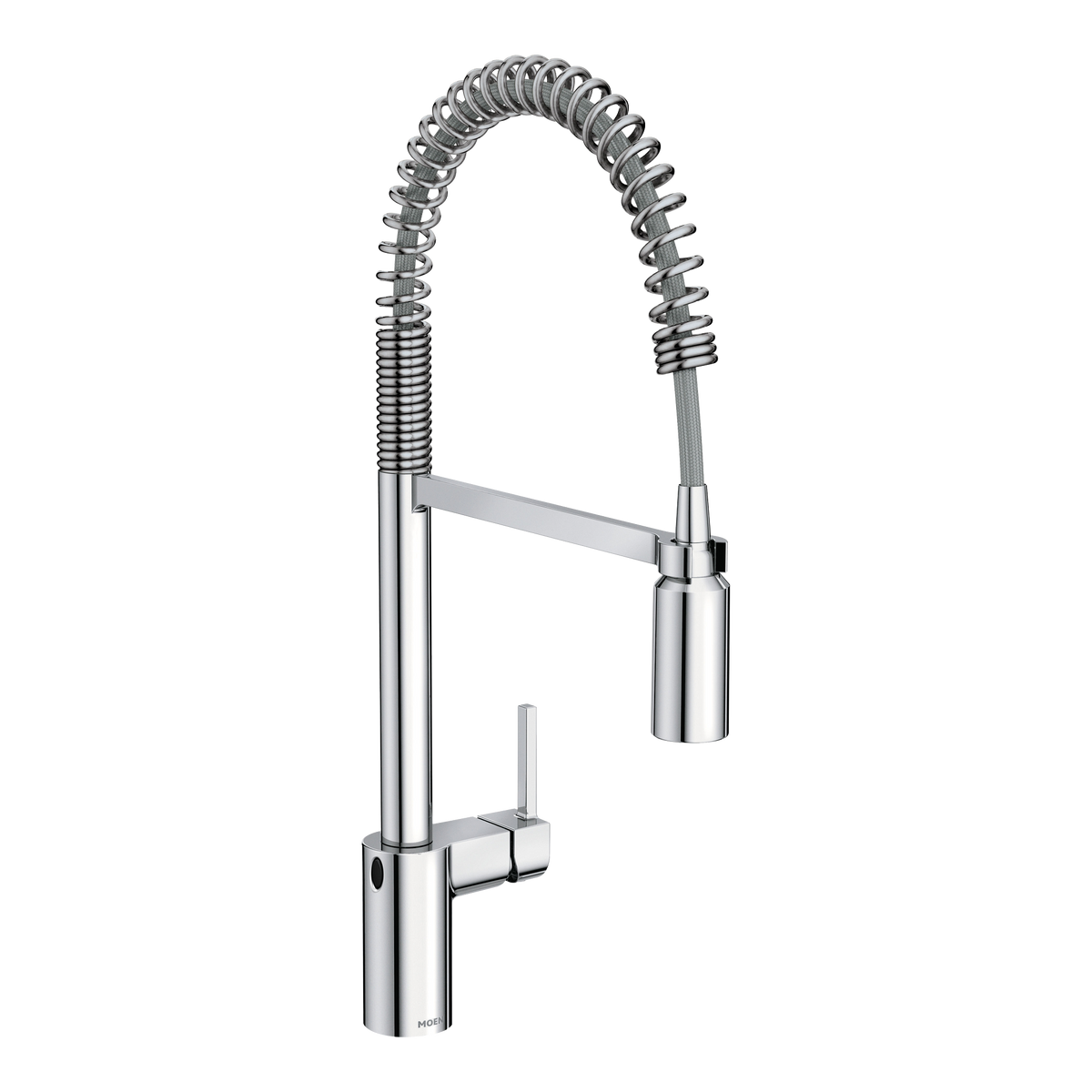 Moen Align MotionSense Wave Single-Sensor Single-Handle High-Arc Pre-Rinse Spring Pulldown Kitchen Faucet 5923EW in Chrome (5923EWC)