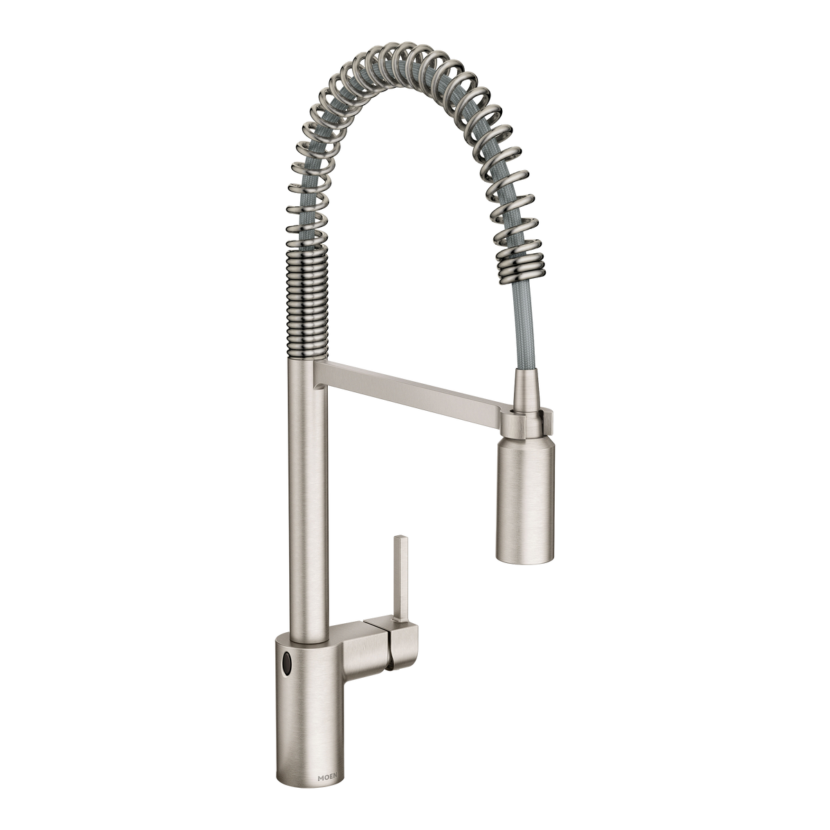 Moen Align MotionSense Wave Single-Sensor Single-Handle High-Arc Pre-Rinse Spring Pulldown Kitchen Faucet 5923EW in Spot Resist Stainless (5923EWSRS)
