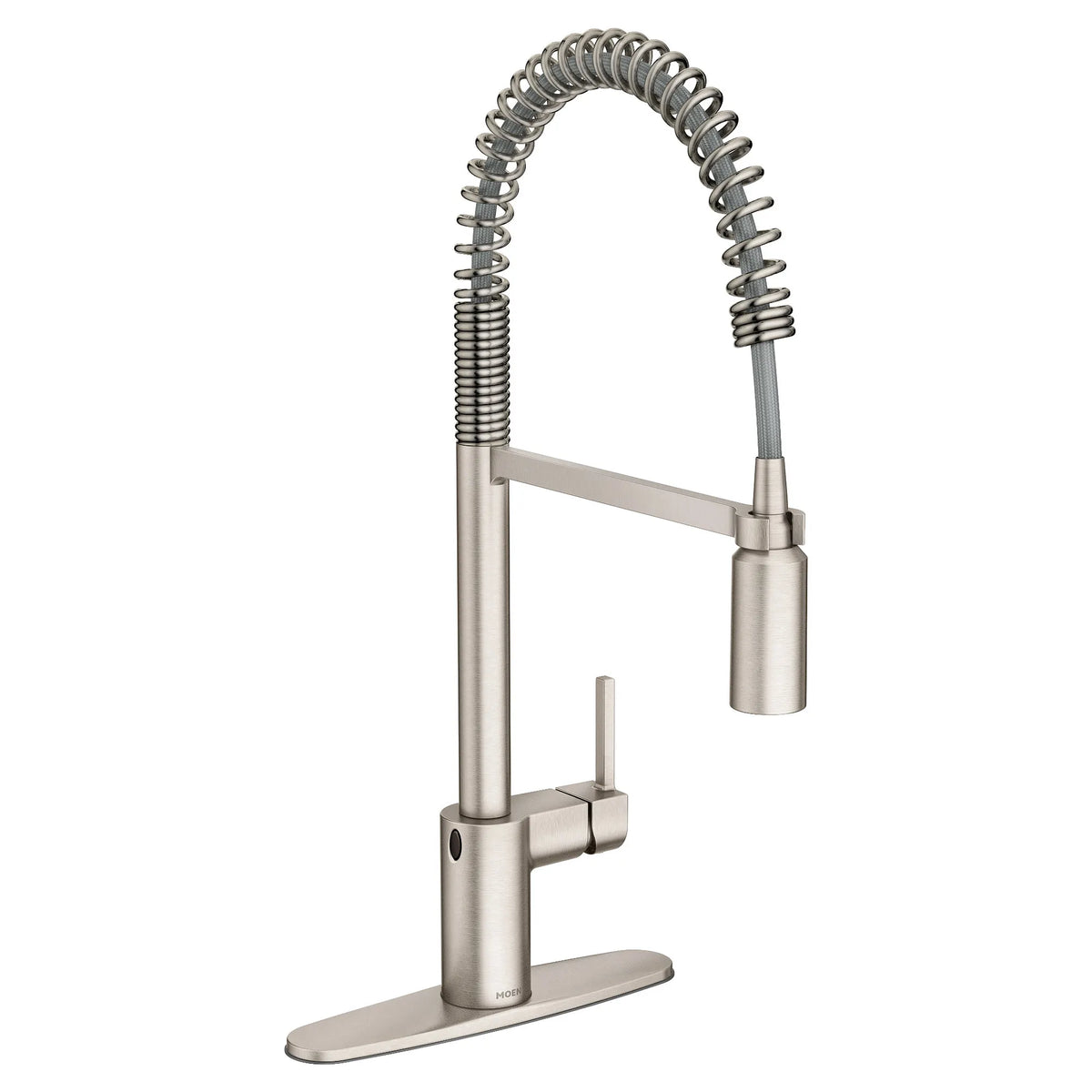 Moen Align MotionSense Wave Single-Sensor Single-Handle High-Arc Pre-Rinse Spring Pulldown Kitchen Faucet 5923EW in Spot Resist Stainless (5923EWSRS) - view 2